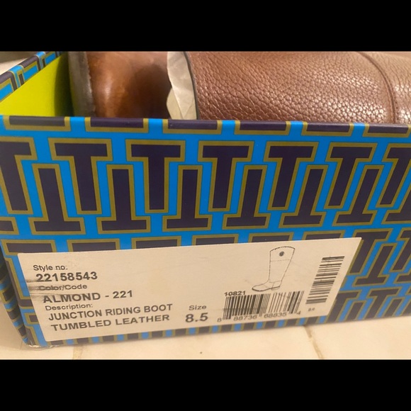 Tory Burch Junction Boots 8.5 Brown - Picture 11 of 11